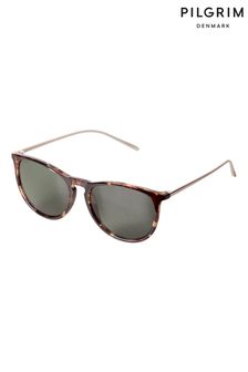 PILGRIM Turtle Vanille Sunglasses (R61097) | £30