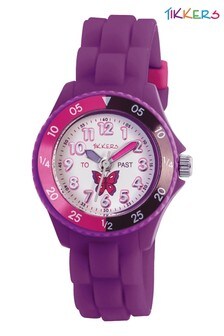 Tikkers Purple Time Teacher Kids Watch With Plastic Casing (R62019) | £15