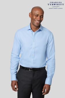 Mens Size L,Pink Pinstripe Classic Fit Shirt.100%Cotton Charles Tyrwhitt Charles Tyrwhitt Used 