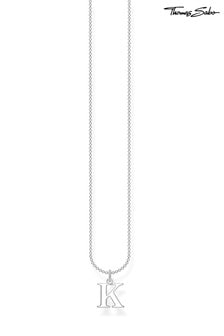 Thomas Sabo Letter Pendant And Chain