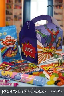 Great Gifts Personalised Super Hero Sweet Box by Great Gifts