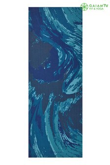Gaiam Blue 4mm Yoga Mat Pacific Harbor (R73068) | £25