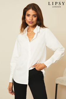 Womens Clothing Tops Shirts Tela Cotton Shirt in White 