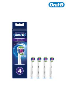 Oral-B 3D White Power Toothbrush Refill Heads, pack of 4