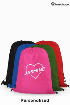 Personalised Heart PE Bag by Loveabode (R79179) | £12