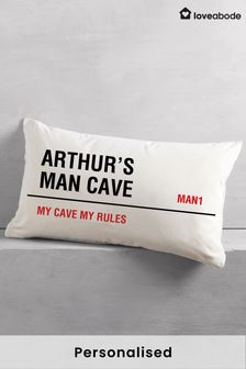 Personalised Man Cave Cushion By Loveabode (R79249) | £23