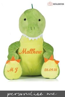 Personalised Cuddly Dinosaur by Instajunction