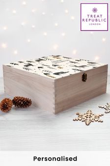 Personalised Christmas Box by Treat Republic