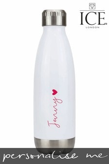 Personalised Heart Bottle by Ice London