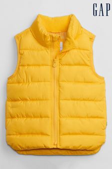 Buy Boys' Gilets Yellow Coatsandjackets 