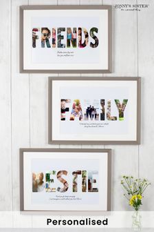 Personalised Picture Print Framed by Jonny's Sister (R84712) | £35