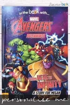 Personalised Marvel® Avengers Book by Signature Book Publishing