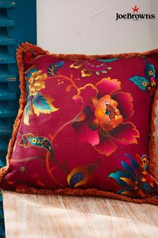 Joe Browns Statement Floral Reversible Fringed Cushion