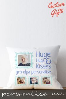 Personalised Photo Upload Cushion By Custom Gifts