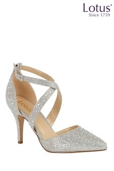 Lotus Footwear Ankle Strap Court Shoes