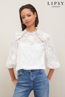 Lipsy Trimmed Blouse