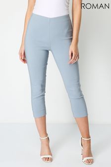 Buy Women's Cropped Grey Trousers from 