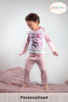 Personalised I Love My Sister/Brother Pyjamas by Dollymix