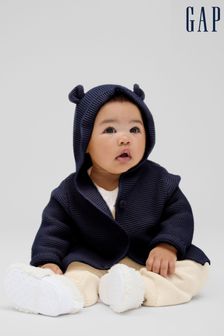 Gap Blue Knitted Brannan Bear Cardigan - Baby (R92908) | £22