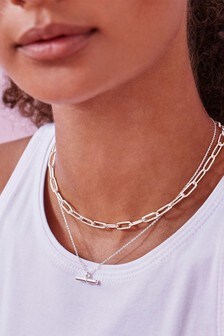 Estella Bartlett The Edit Paperclip Chain Necklace