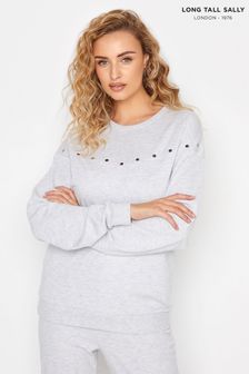 Long Tall Sally Stud Detail Sweatshirt