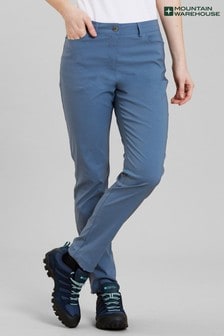 ladies blue chino trousers