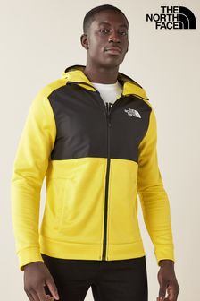 The North Face Mens Yellow Mountain Athletic Full Zip Fleece