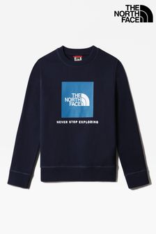 The North Face Youth Box Blue Crew Top