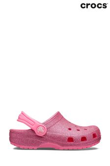 Crocs Kids Classic Glitter Clog Sandals (T01897) | £35