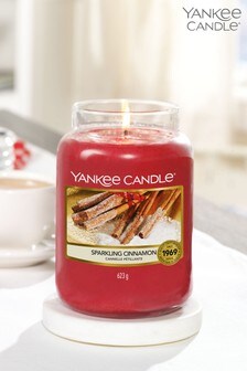 Yankee Candle Christmas Classic Large Jar Sparkling Cinnamon Candle