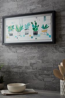 Art For The Home House Plant Haven Framed Print