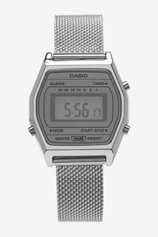 Casio Silver Mesh Strap Watch