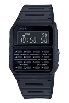 Casio Black Calculator Watch
