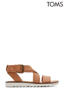 TOMS Sidney Leather Tread Sandals