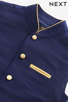 Navy Blue Waistcoat (12mths-16yrs) (T06868) | £11 - £20