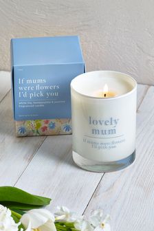 Blue Mum Boxed Candle