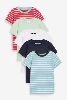5 Pack Short Sleeve T-Shirts (3mths-7yrs)