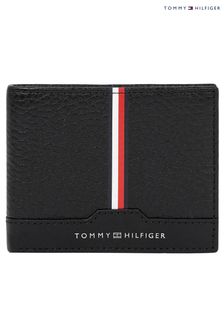 Tommy Hilfiger Black Th Downtown Mini Card Wallet