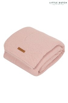 Little Dutch Pink Bassinet Blanket