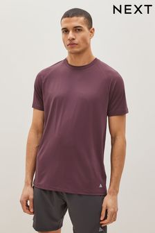 Purple Active & Sports Textured T-Shirt (T11181) | £14