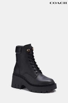 Coach Ainsley Leather Lace Up Boots (T11365) | £295
