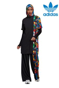 adidas Originals Black Rich Mnis T-Shirt Dress (T11428) | £55