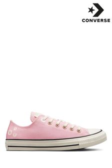 Converse Pink Chuck Low Top Trainers (T11568) | £60