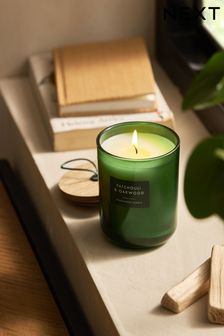 Green Bronx Patchouli and Oakwood Candle