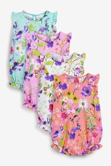 Baby 4 Pack Rompers (0mths-3yrs)