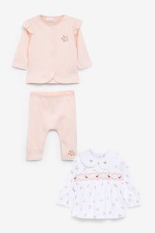 Baby 3 Piece Jacket, T-Shirt and Legging Set (0mths-2yrs)