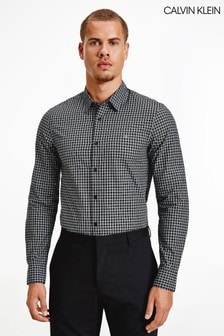 Calvin Klein Black Check Shirt