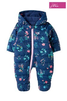 Joules Blue Snuggle Printed All-In-One