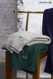 Lacoste Argent Living Throw