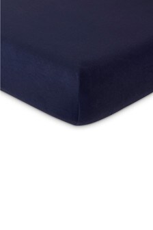 Lacoste Blue Fitted Sheet